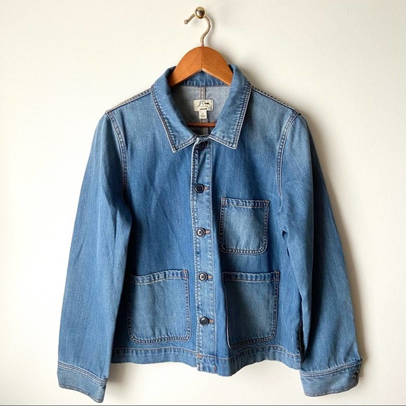 J. Crew Jackets & Blazers - J. Crew Denim Field Jacket